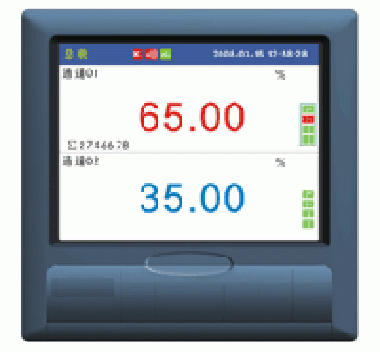 R302C彩屏无纸记录仪 